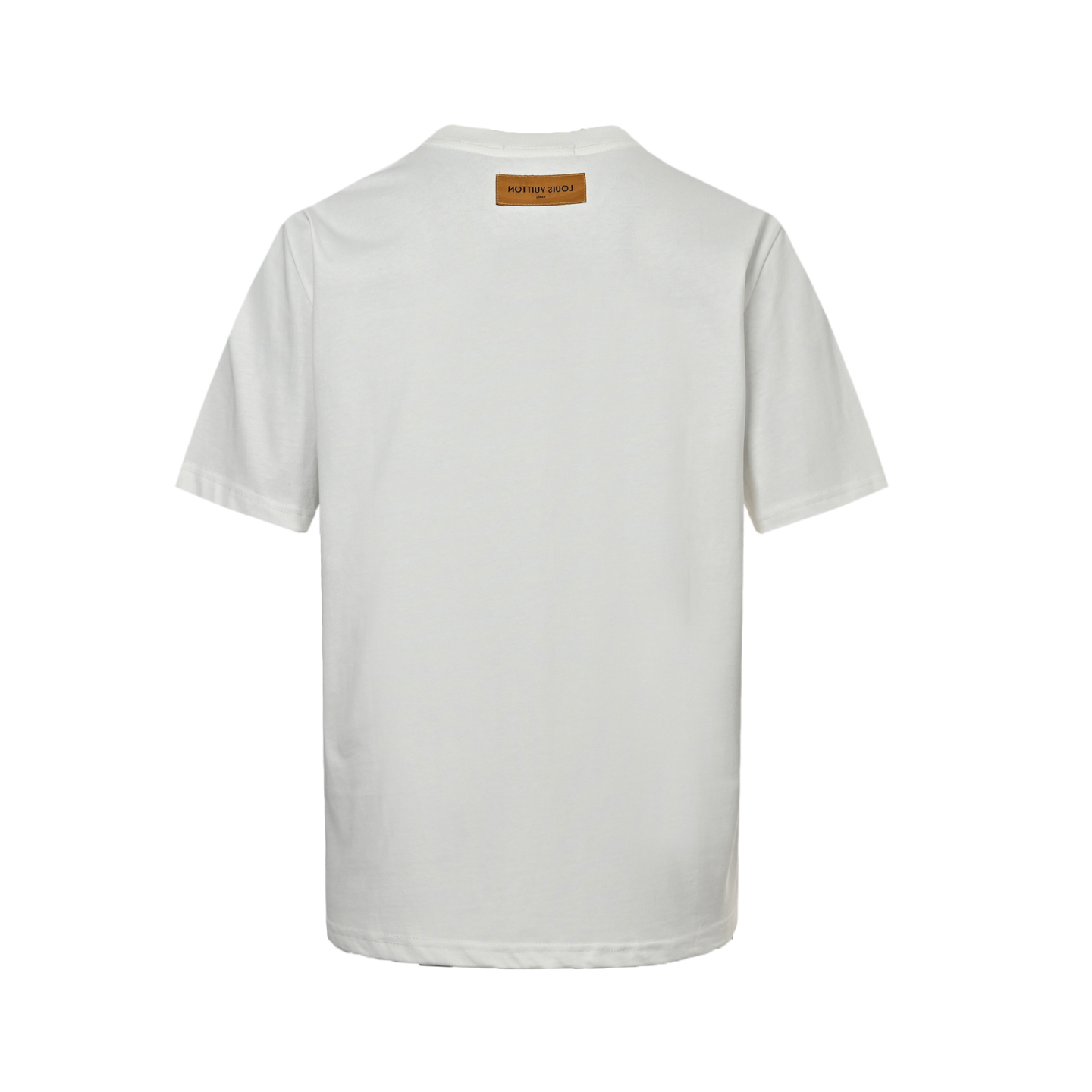 Louis Vuitton 25ss three-ring monogram embroidered short sleeves