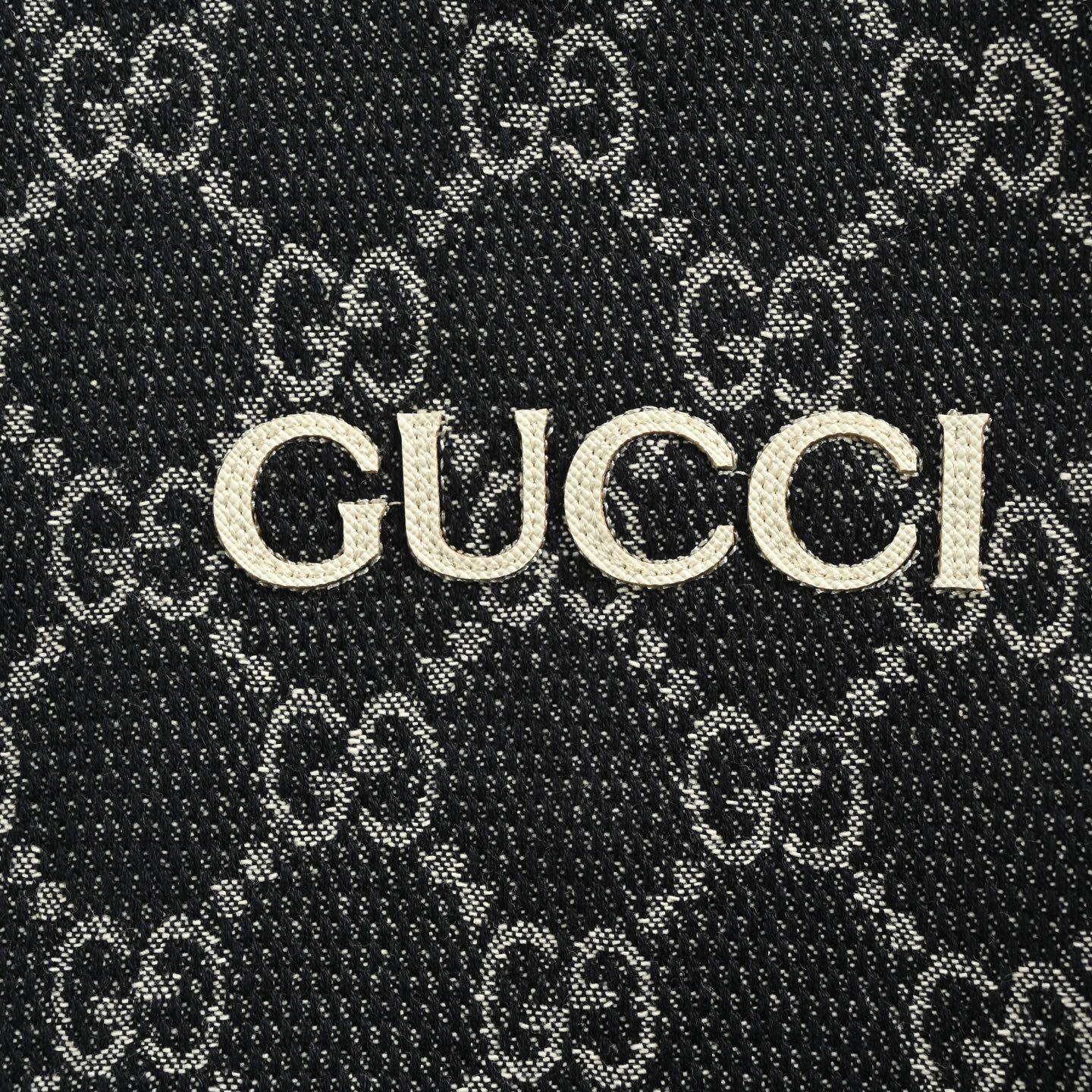 Gucci 25Fw Double G all-over jacquard webbing jacket