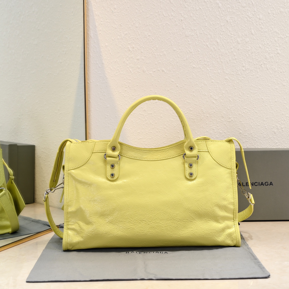 Balenciaga NEO CAGOLE Motorcycle Bag