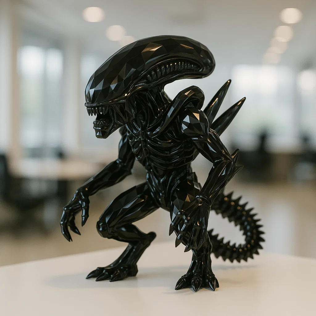 Xenomorph Crystal Sculpture: The Perfect Specimen