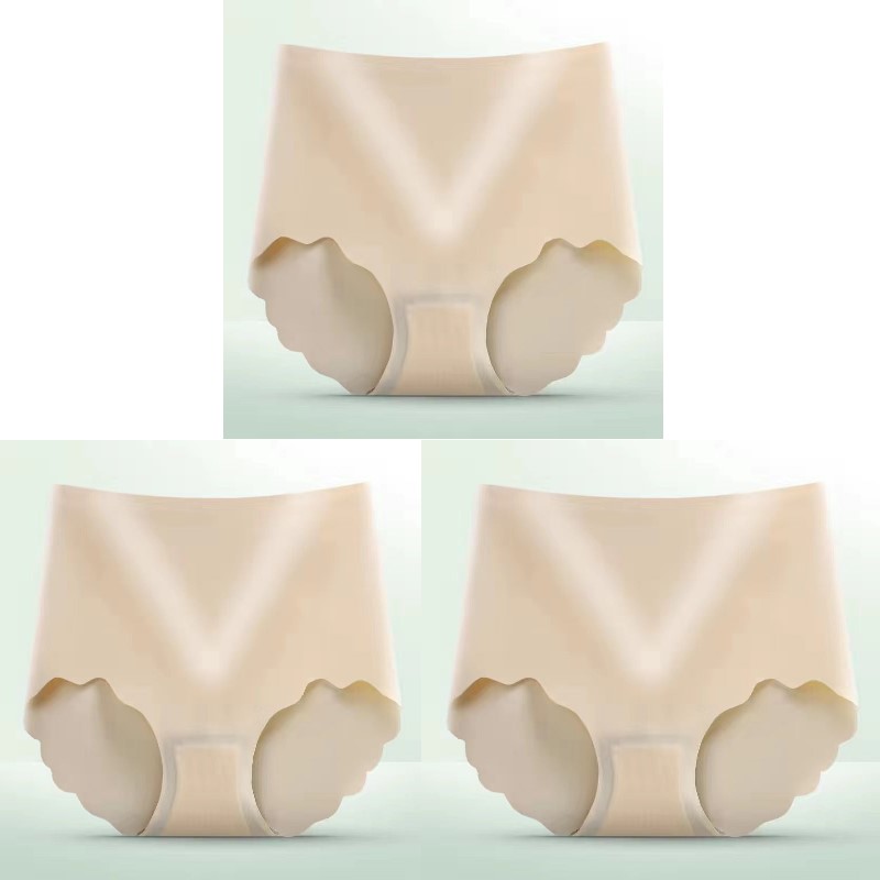 (🔥Last Day Promotion-SAVE 50% OFF)2023 New Upgrated High Waist Leak Proof No Trace Ice Silk Panty-BUY 2 SETS GET 10% OFF & FREE SHIPPING