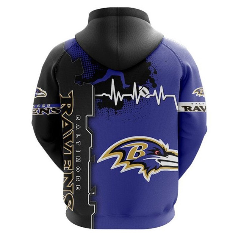 BALTIMORE RAVENS 3D B001R