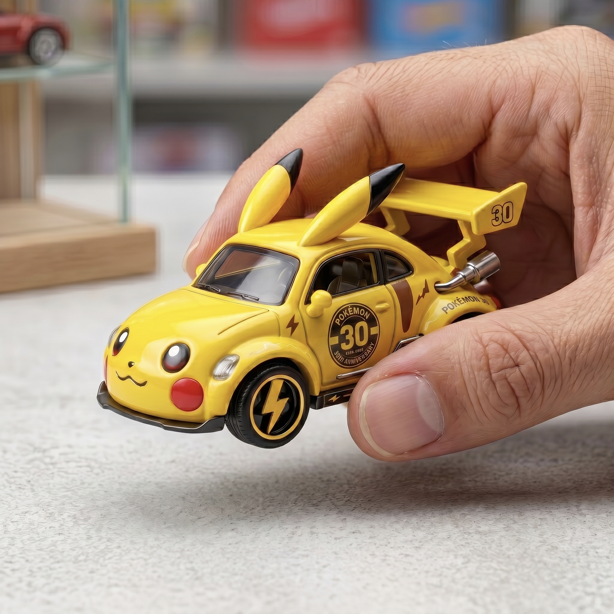 ⚡ Hot Wheels Pikachu Beetle Racer - 30th Anniversary Special