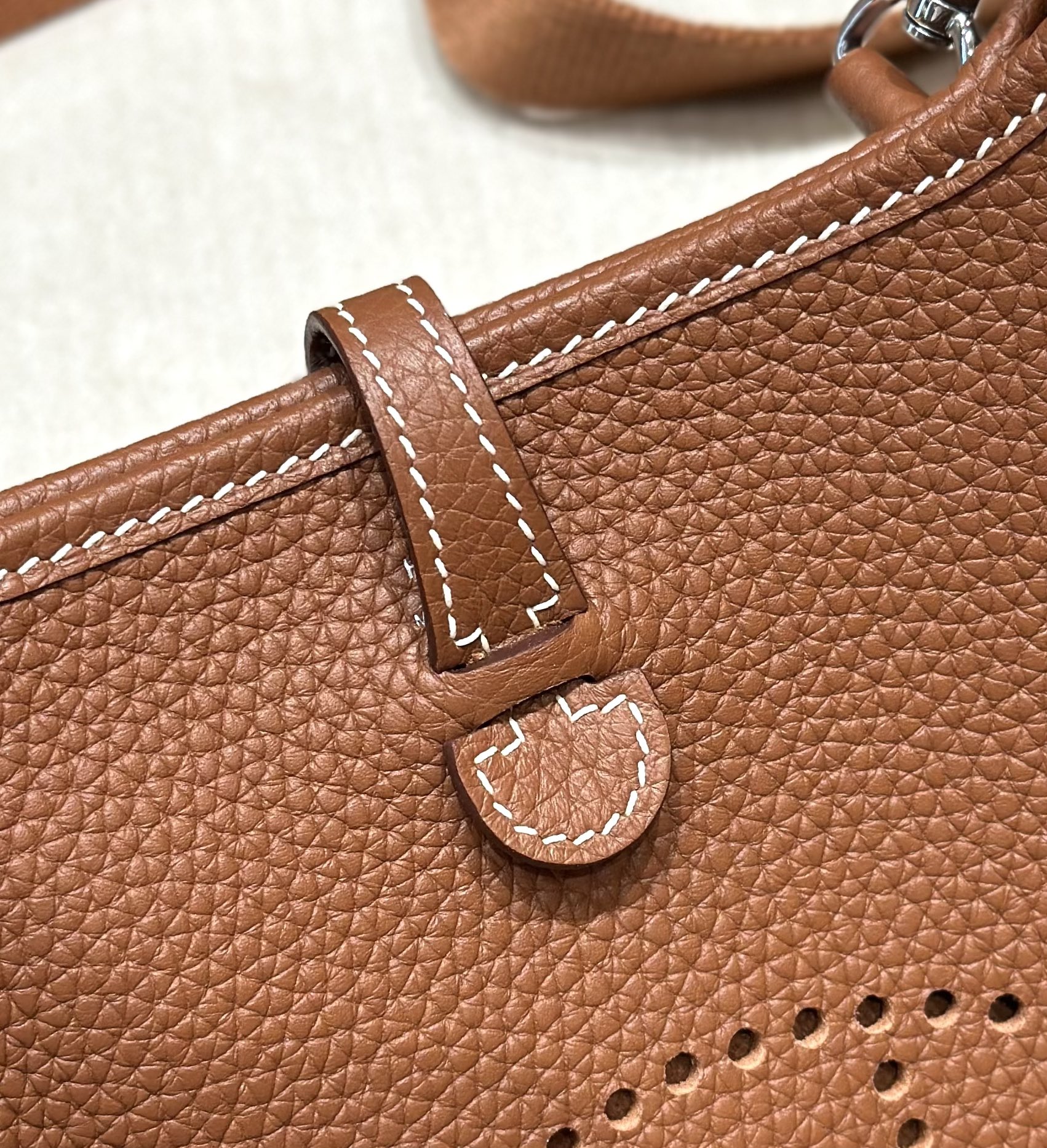 Hermès Evelyne 37gold handbag (handmade to order)