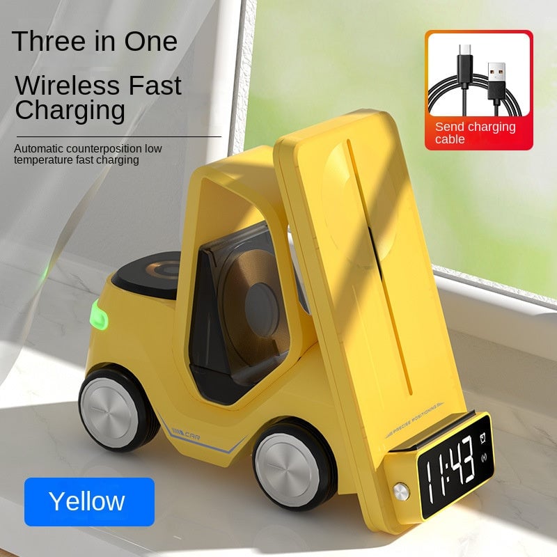 🎄Christmas Special Sale-[SAVE 50% OFF]-Ciosuinu Design Shop | New desktop 3-in-1 wireless fast charging bracket car shape--Limited Time Free Shipping
