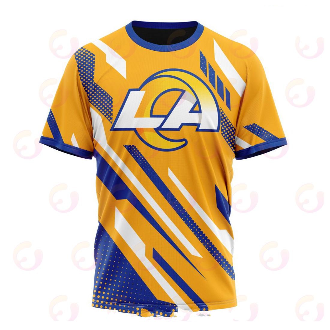 LOS ANGELES RAMS 3D HOODIE SPECIAL MOTOCROSS CONCEPT