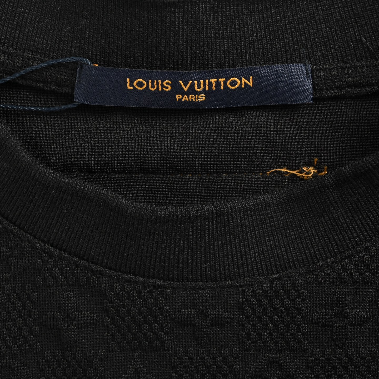 Louis Vuitton 25ss icy checkered jacquard short sleeves