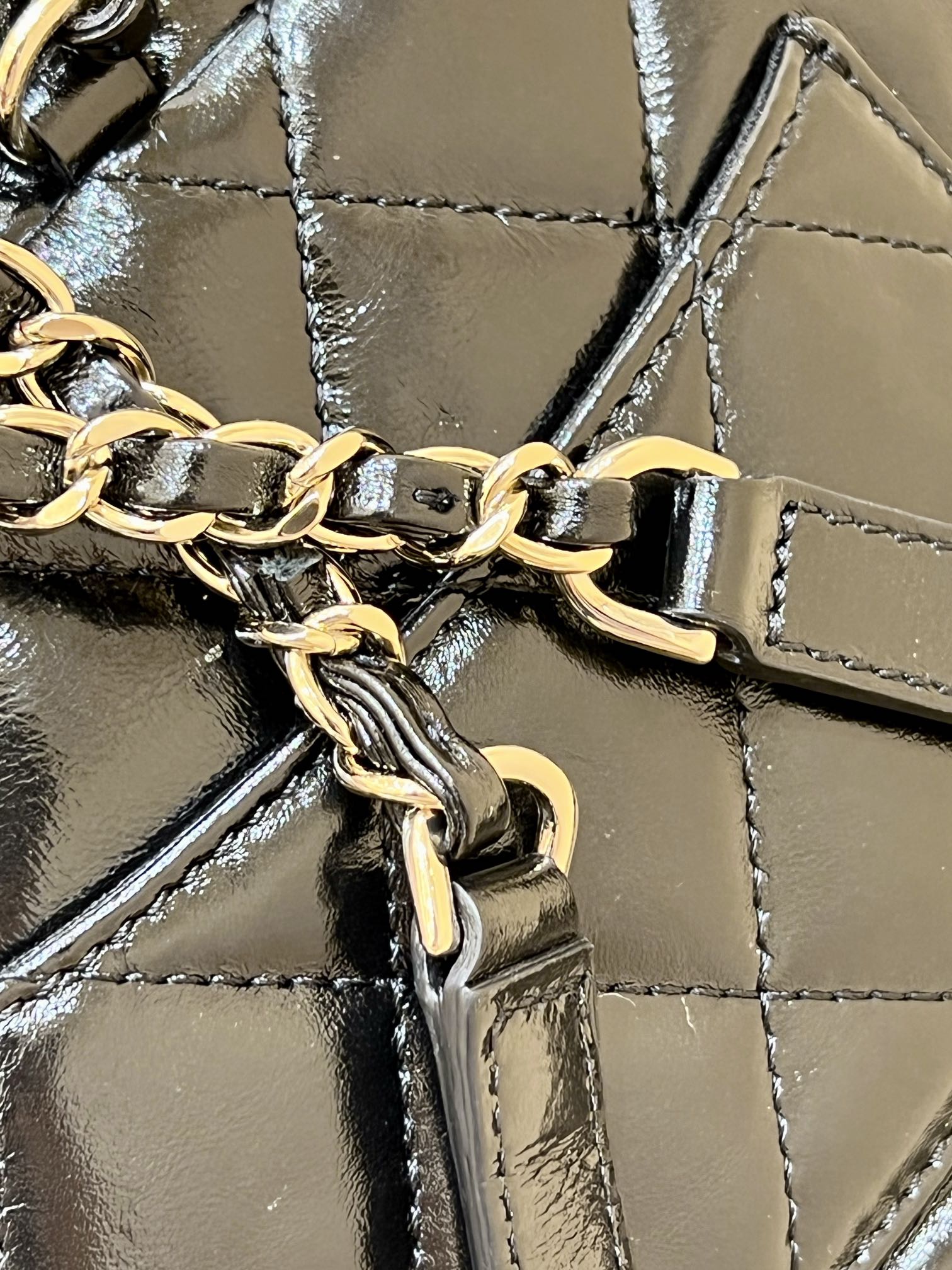 Chanel 22A Advanced Handcraft Series Double Backpack AS3332