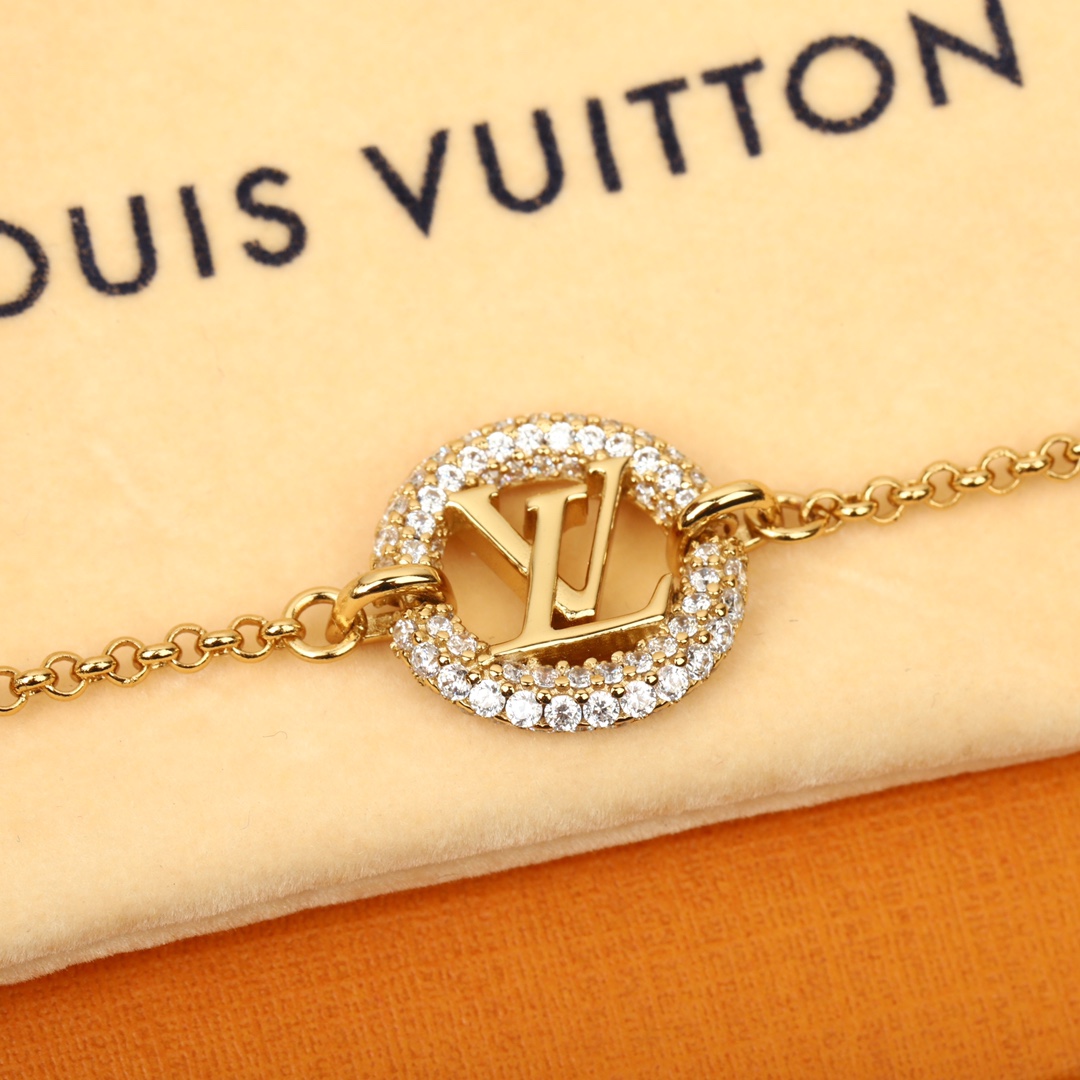 Louis Vuitton Alphabet Diamond Bracelet