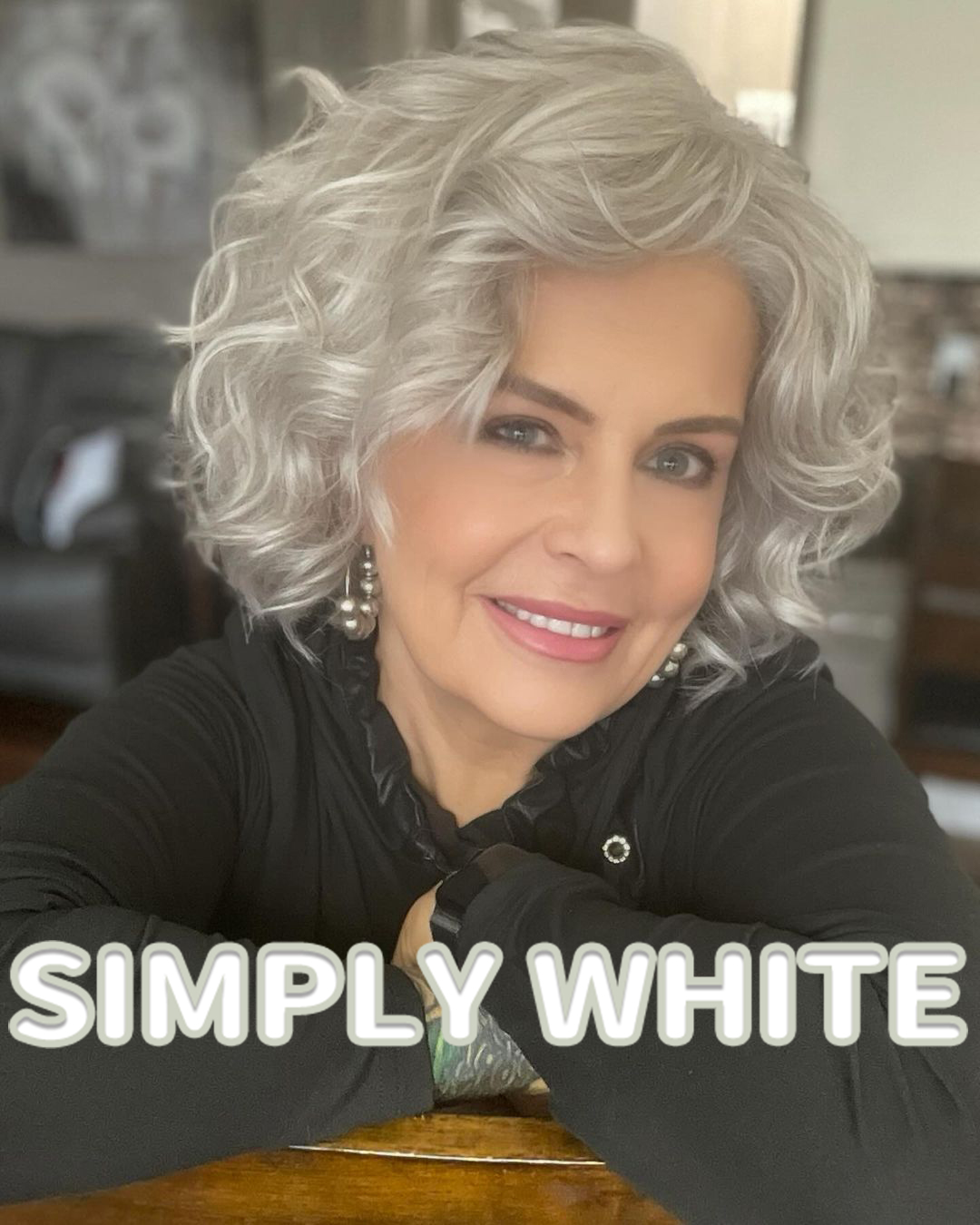 Short Curly Wig With Volume