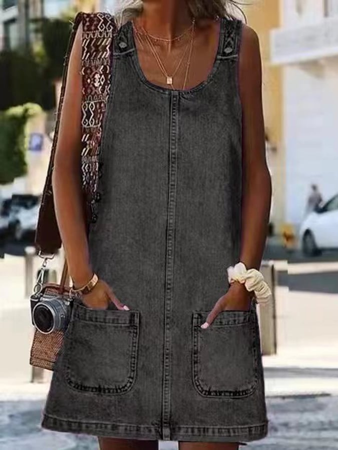 Women's Casual Denim Skirt