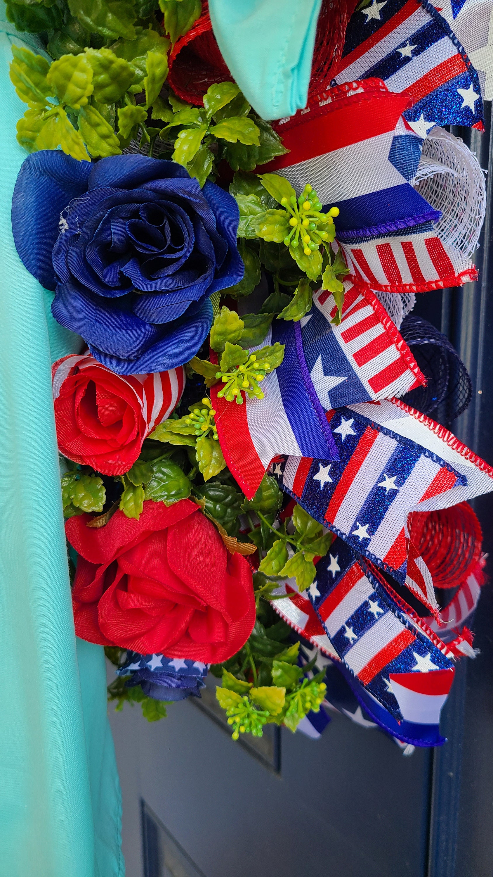 👍2024 New Arrival- 60% OFF💥Handmade Statue of Liberty Patriotic Wreath