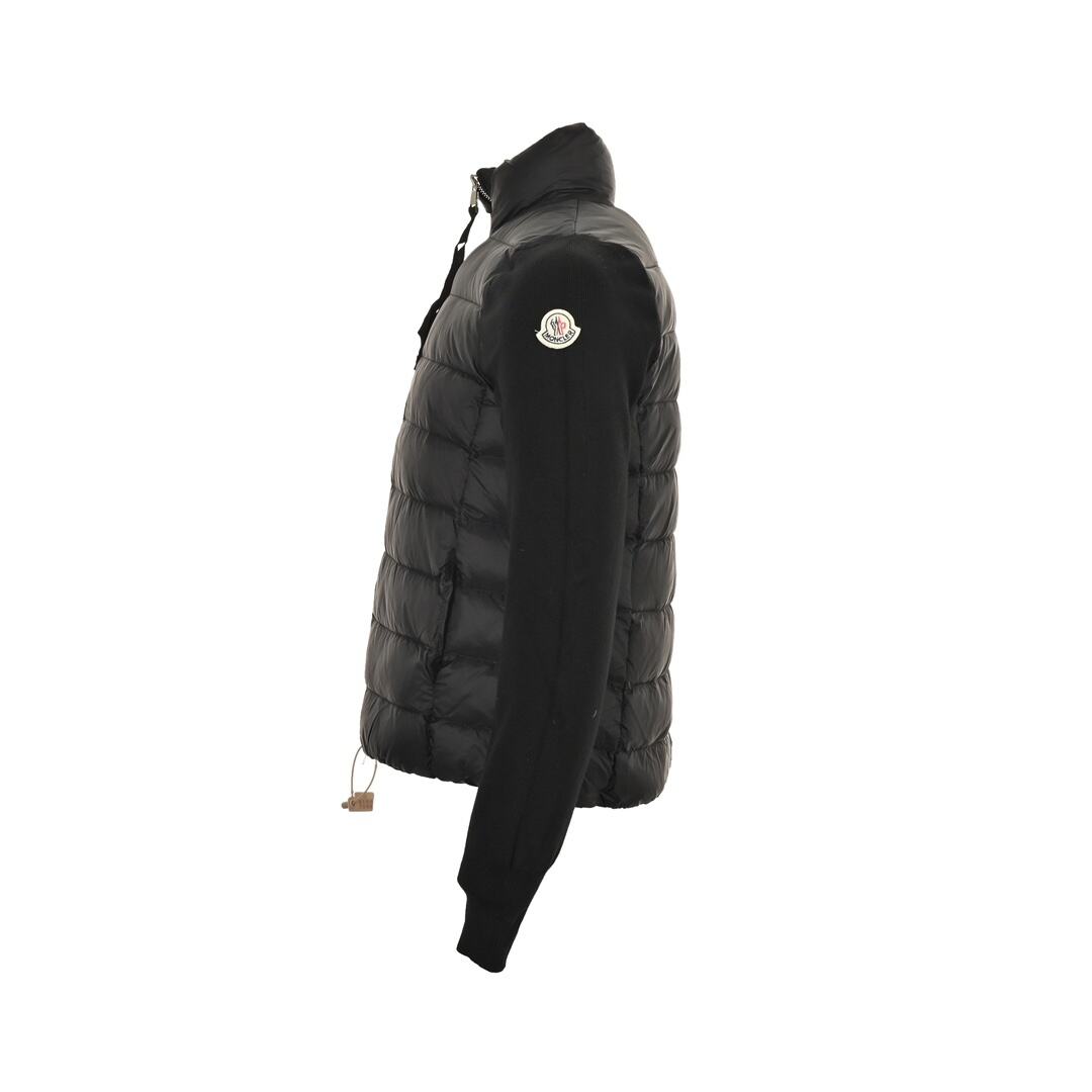 Moncler 24FW sleeve knitted patchwork lightweight down jacket