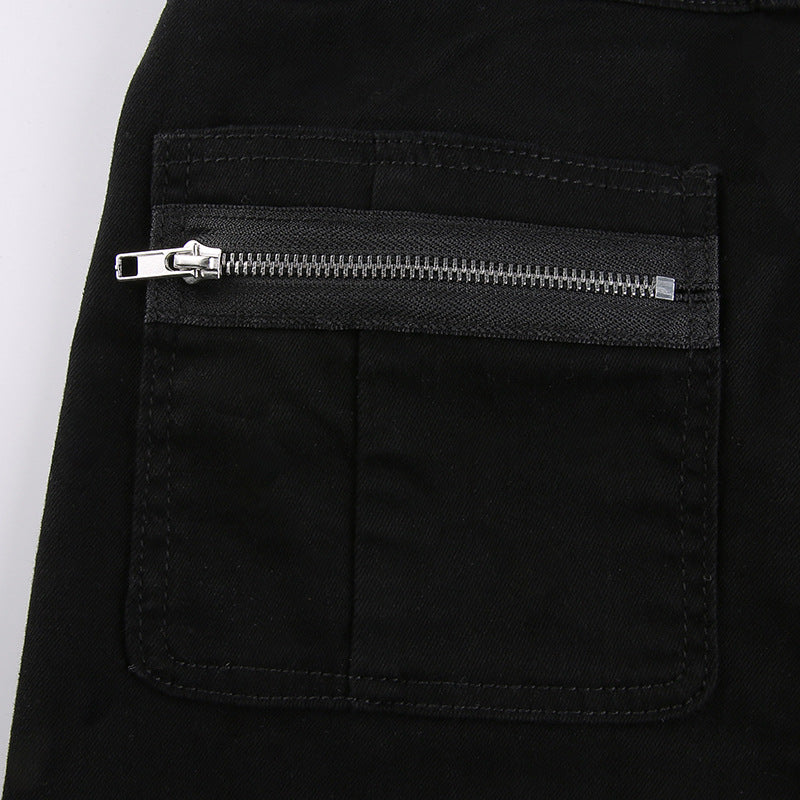 Goth Emo Low Waist Pants