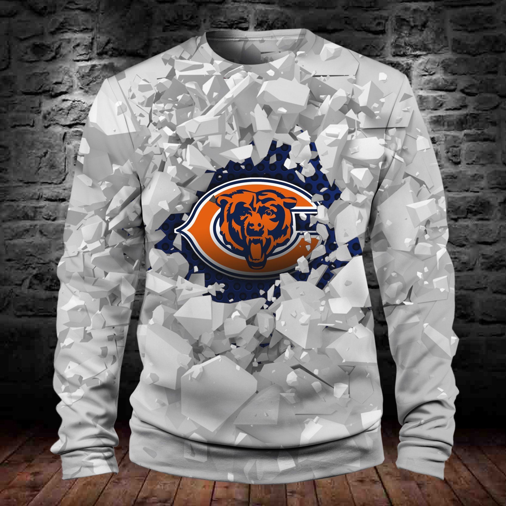 BEARS HOODIE 3D ICE