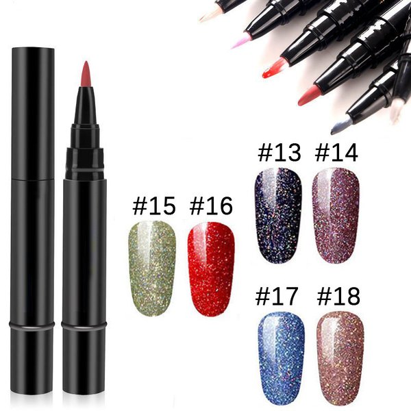 (🔥Last Day Flash Sale-50% OFF)One Step Nail Gel Pen-🎉Buy 9 Get 9 Free Now(Get All Color)!
