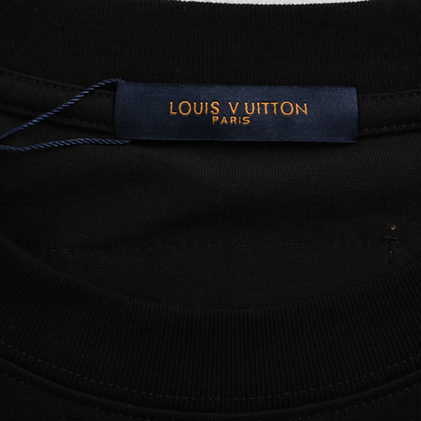 Louis Vuitton 25ss hand-painted camouflage lettering logo short sleeve