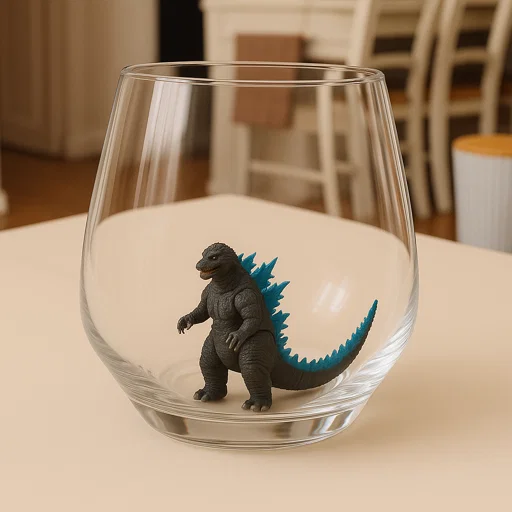 This King of Beasts Glass