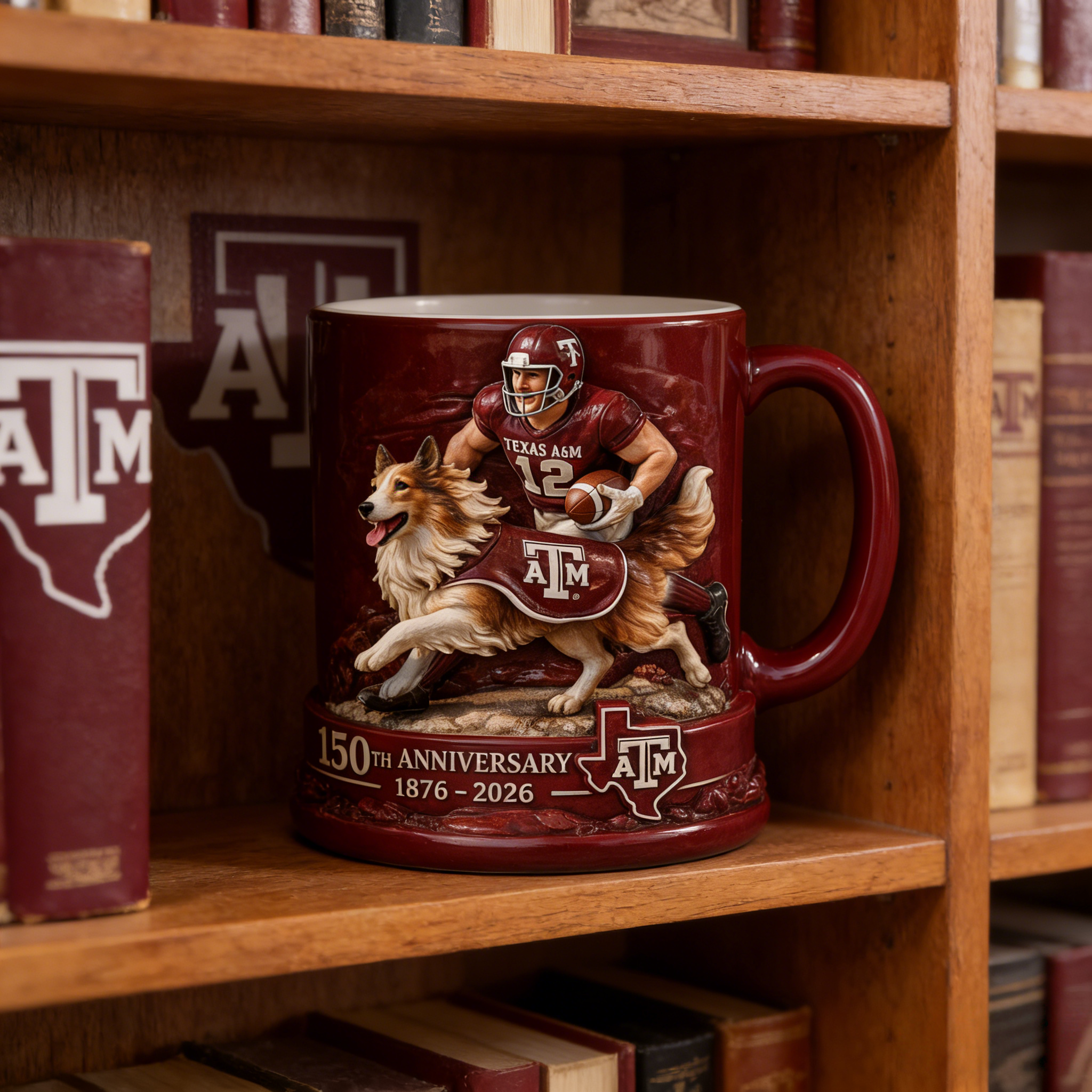 TX A&M 150th anniversary coffee Mug