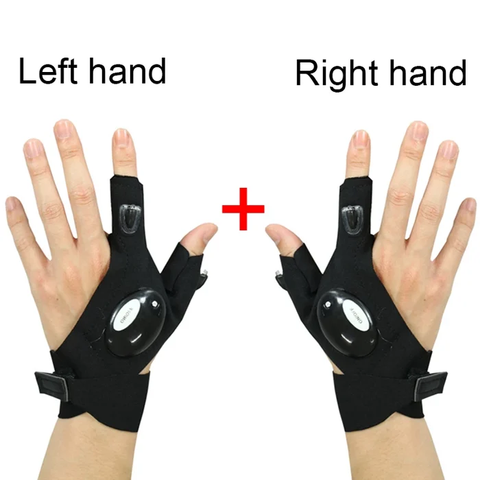 🎅EARLY CHRISTMAS SALE - 50% OFF🎄(Left Hand+Right Hand/SET) LED Flashlight Waterproof Gloves-BUY 2 SETS GET 2 SETS FREE