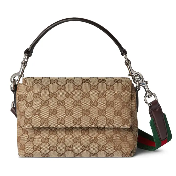 Gucci GG canvas small crossbody bag