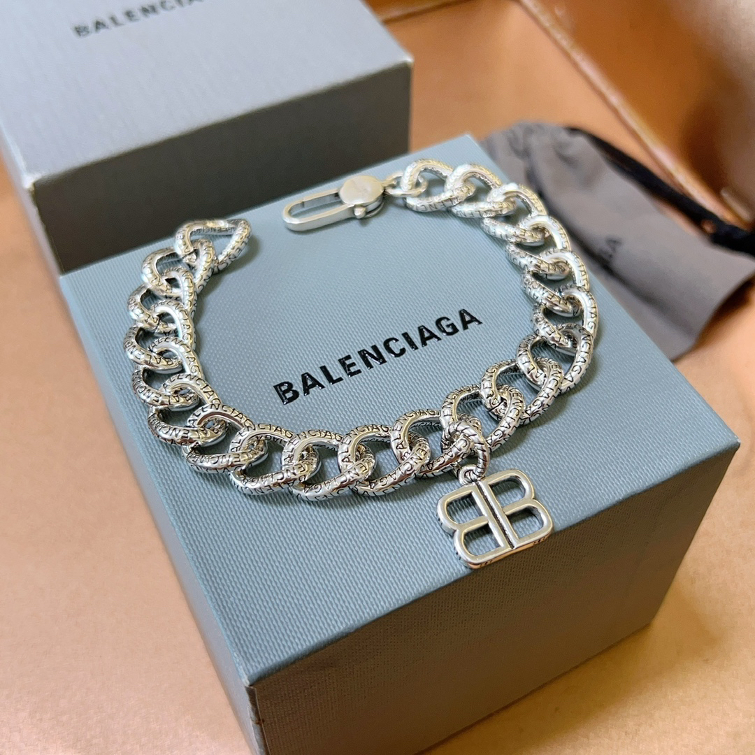 Balenciaga BB chain bracelet