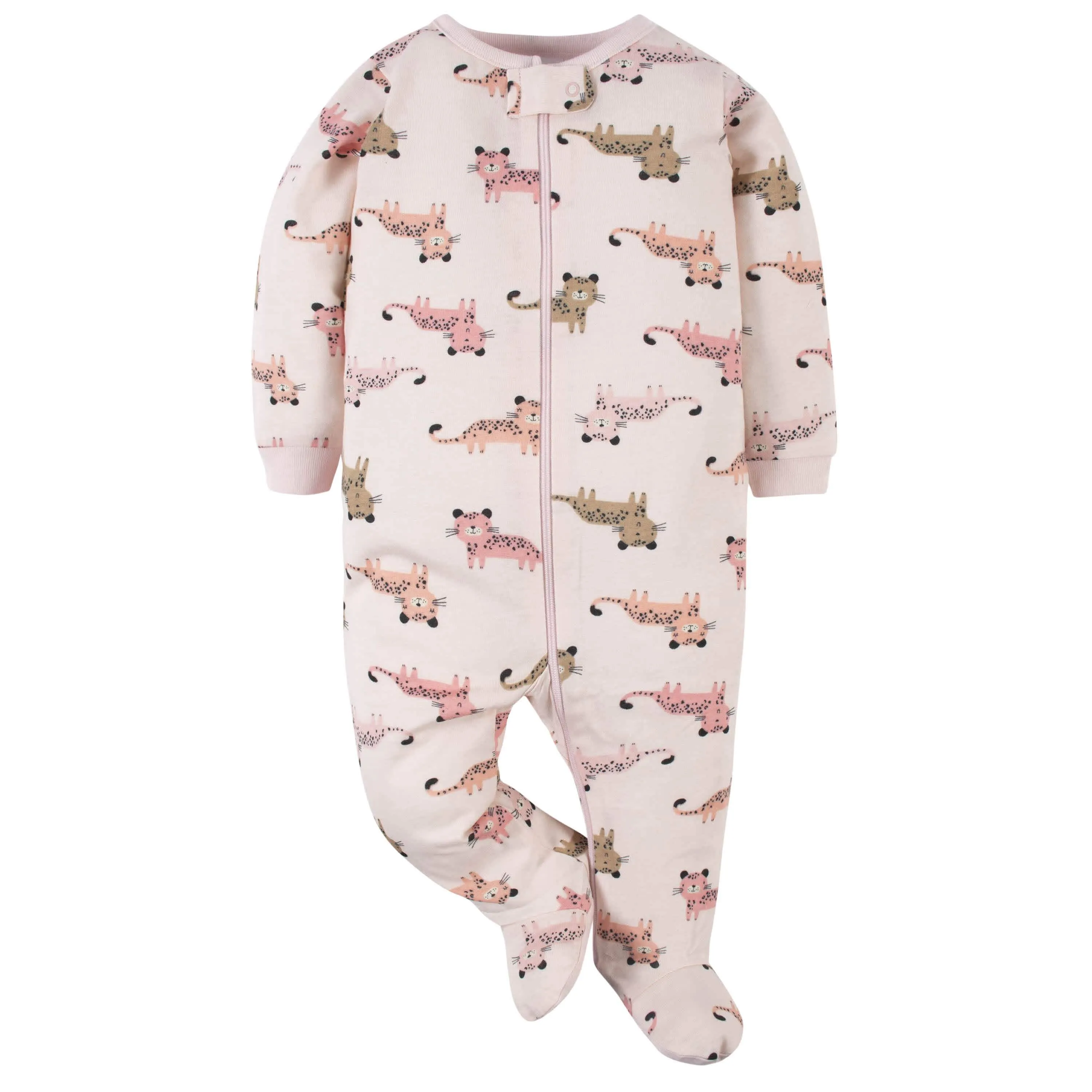 4-Pack Baby Girls Leopard Sleep 'N Plays