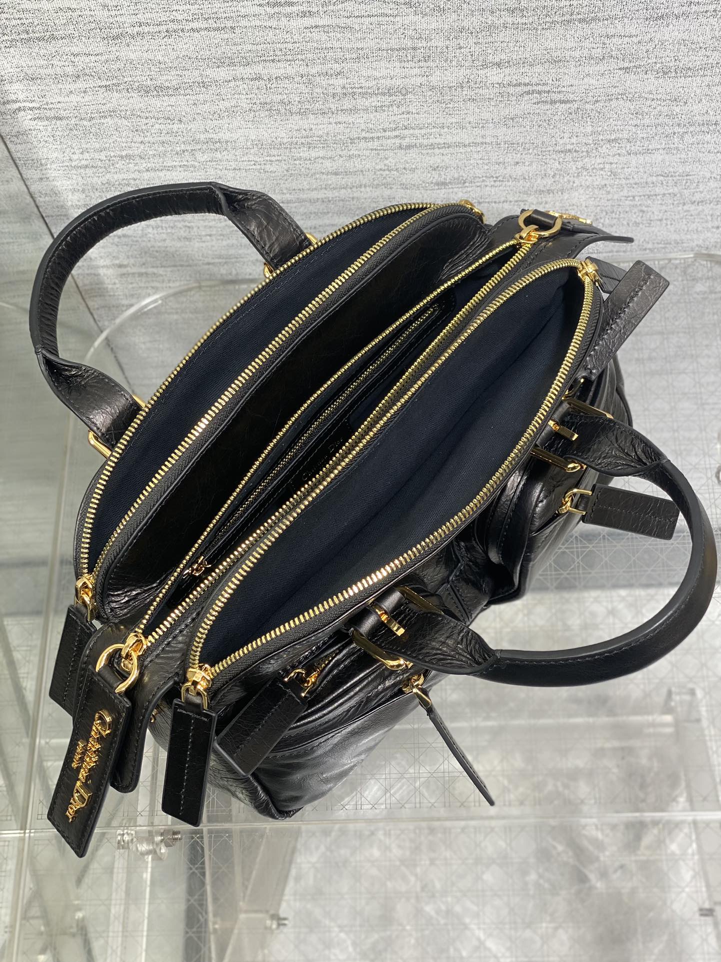 Dior Grand Tour Bowling Bag Small