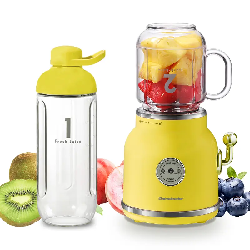 Personal Blender for Shakes and Smoothies, With 6 Sharp Blades, 21oz Travel Cup and Lids,Pink Machine,Function Blender Juicer