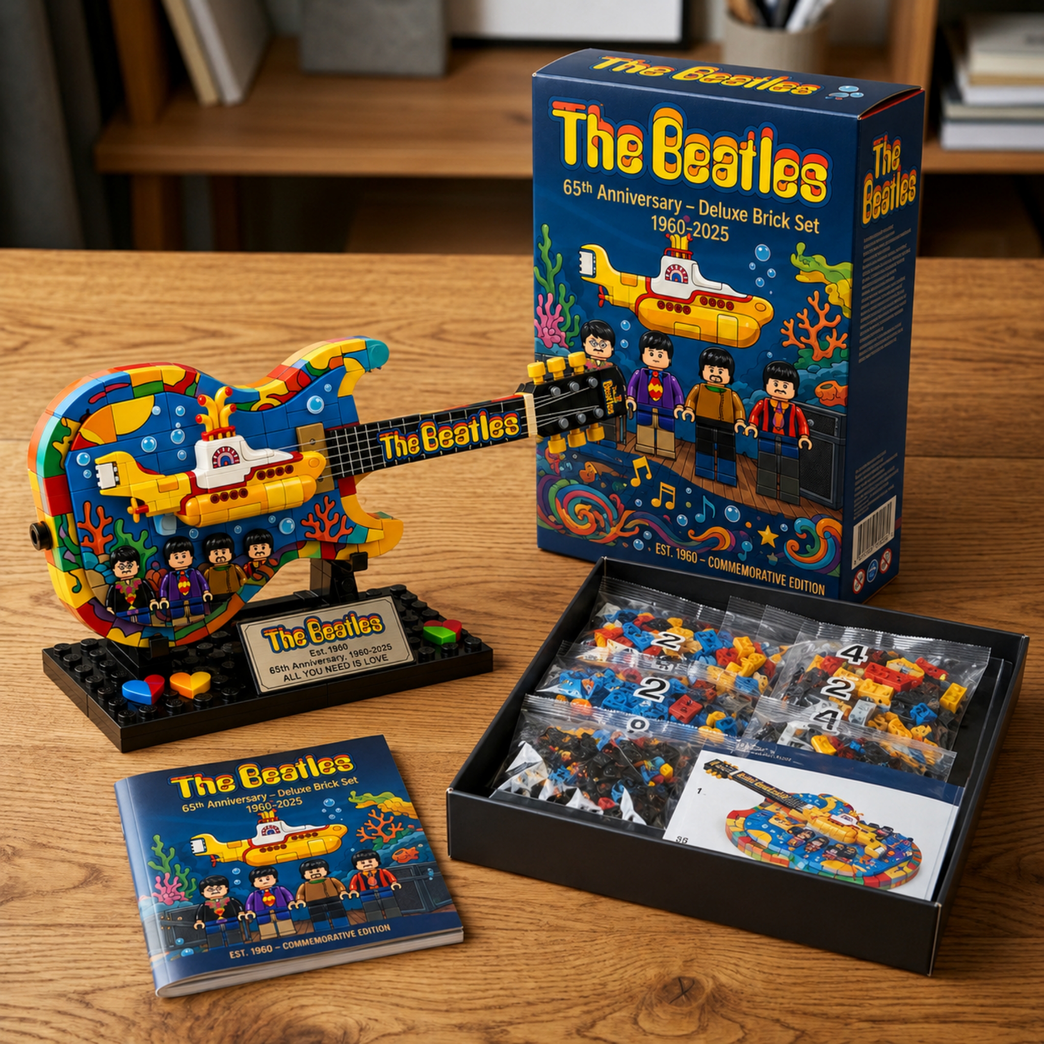 The Beatles 65th Anniversary Deluxe Brick Set (1960–2025)