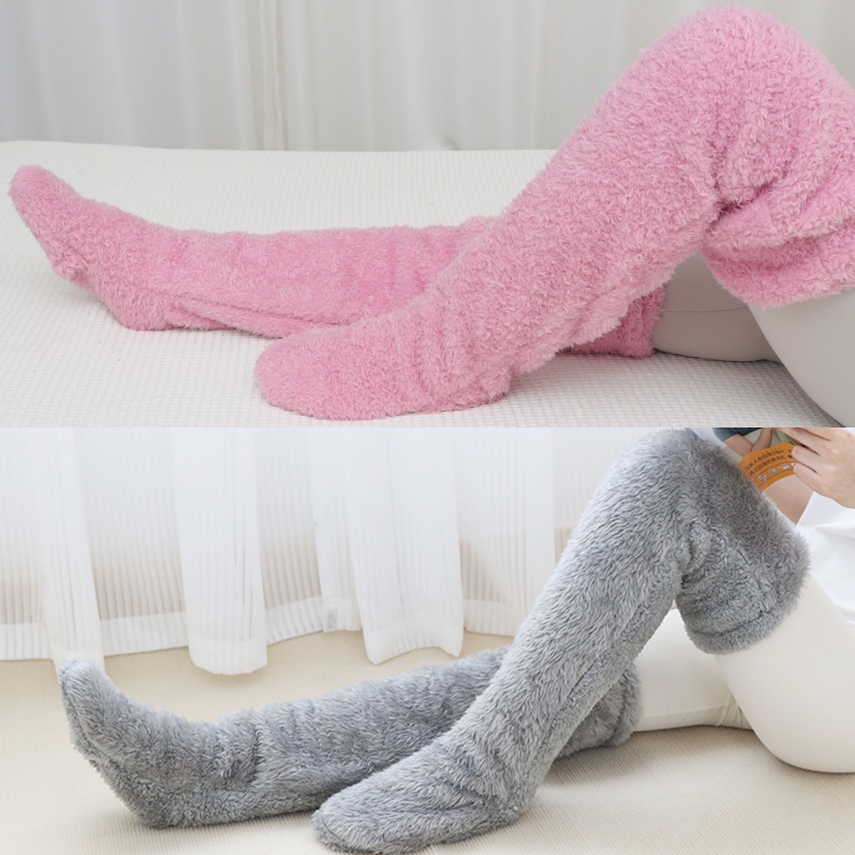 💥Last Day Promotion 60% OFF--Thickened warm and cold-proof Snuggle Paws Sock Slippers
