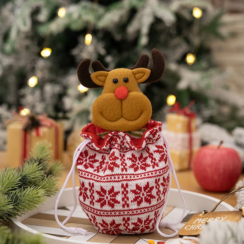 🎄Early Christmas Sale - 50% OFF🔥Christmas Knitted Doll Gift Bags