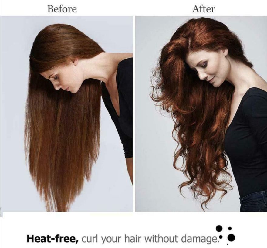 (🔥Christmas Hot Sale-Save 50% OFF)Heatless Curl Ribbon-BUY 2 FREE SHIPPING