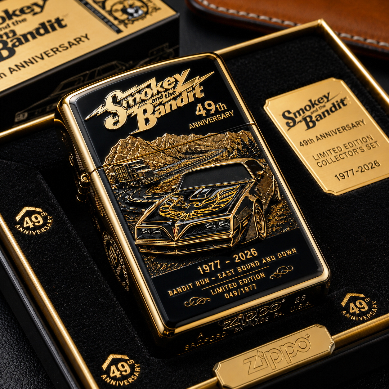 Smokey and the Bandit 49th Anniversary Zippo Lighter