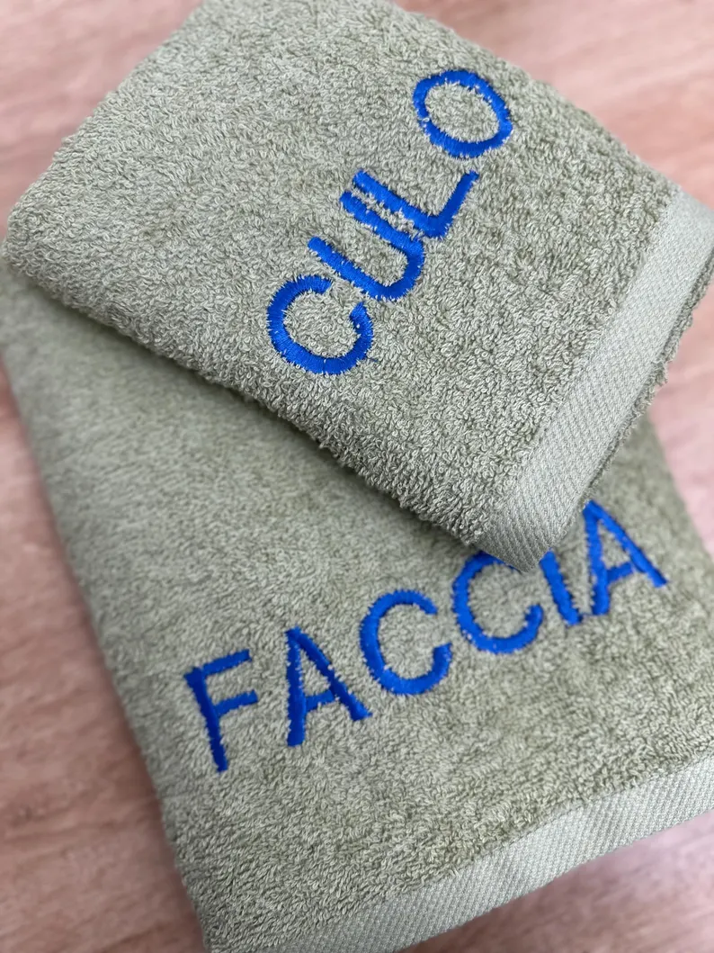 Face&Ass towel pair