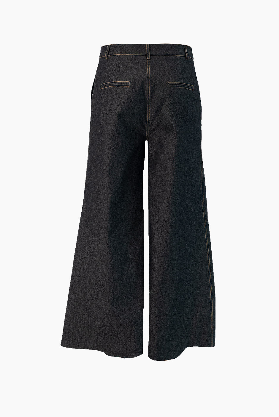 Pantalon de pierna amplia negro