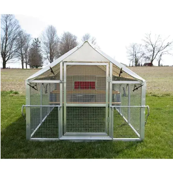 PRODUCERS PRIDE GALVANIZED METAL CHICKEN COOP