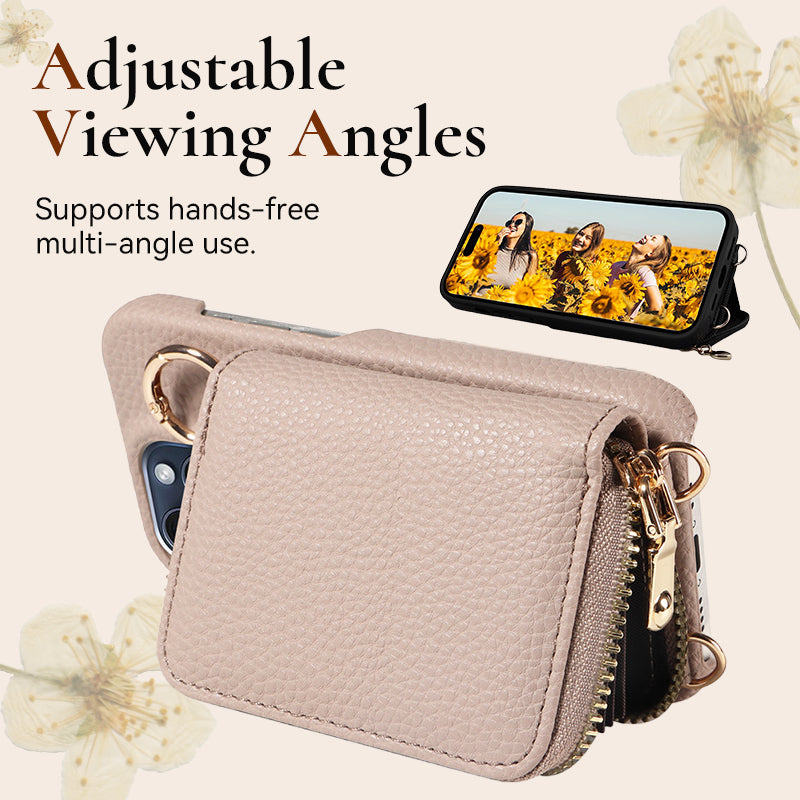 Portable Phone Case with Card Slots for iPhone Series