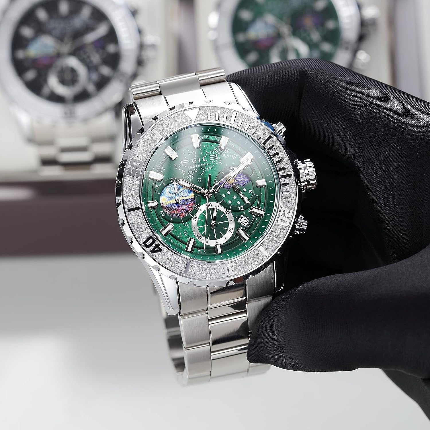 FK131 FEICE Watch Stunning Starry Sky Design