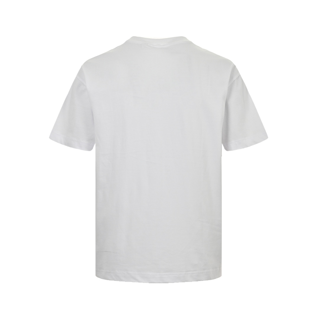 Burberry 24ss chest signature embroidered short sleeves