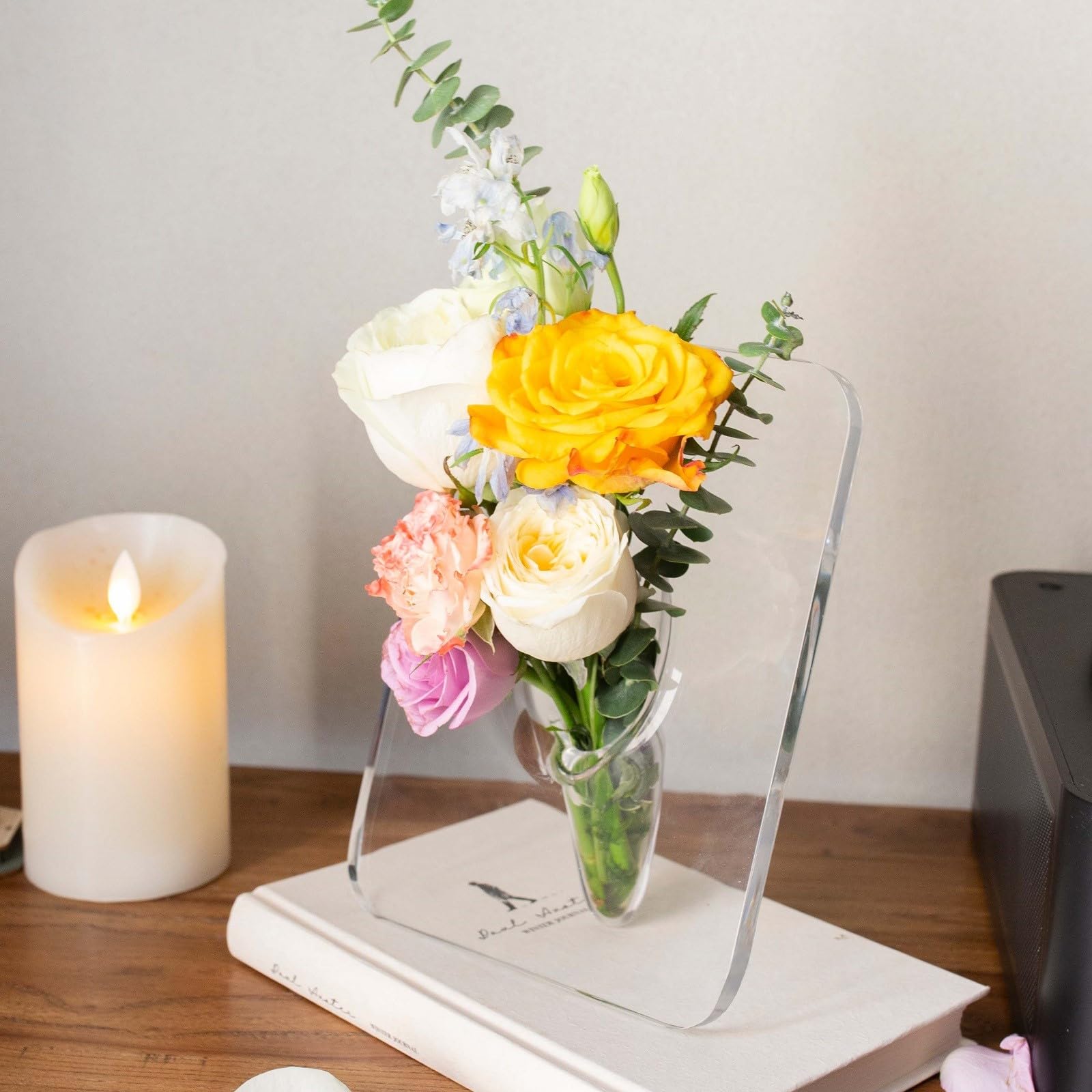 🔥Last Day 50% OFF🔥Acrylic Photo Frame Shaped Flower Vase📦BUY 2 GET 10% OFF & FREE SHIPPING NOW