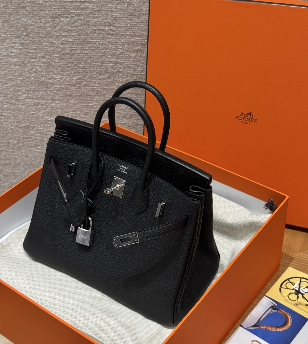 Hermes Birkin 89noir handbag (handmade to order)