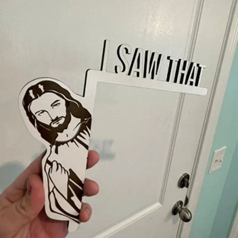 ON SALE🔥“I Saw That ”Jesus Sign Frame Decor-Buy 4 Free Shipping