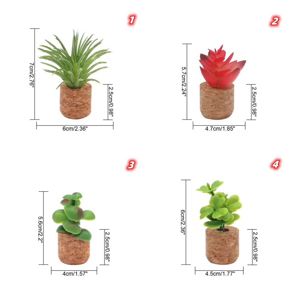 (🔥Last Day 60% OFF)-[2023 HOT SALE] 3D Plants Shape Car Perfume Clip