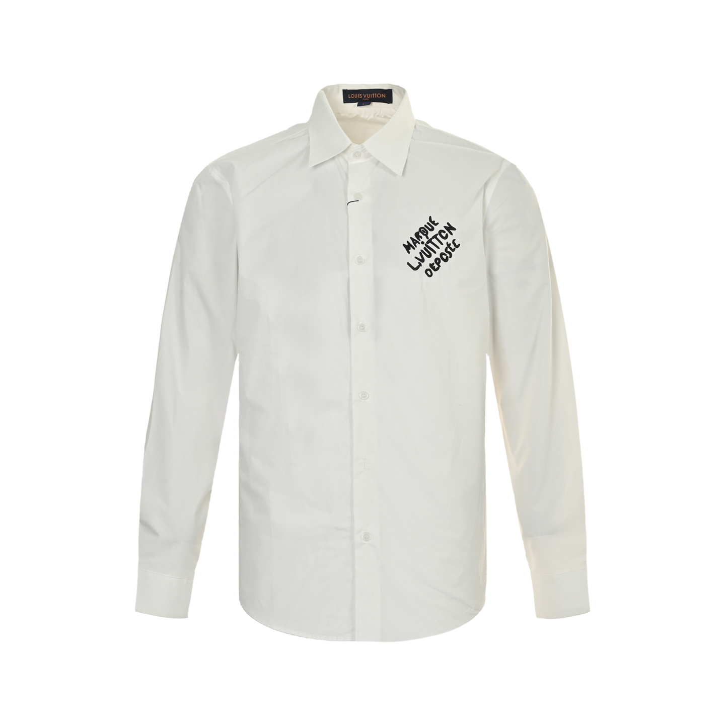Louis Vuitton 25ss embroidered logo shirt