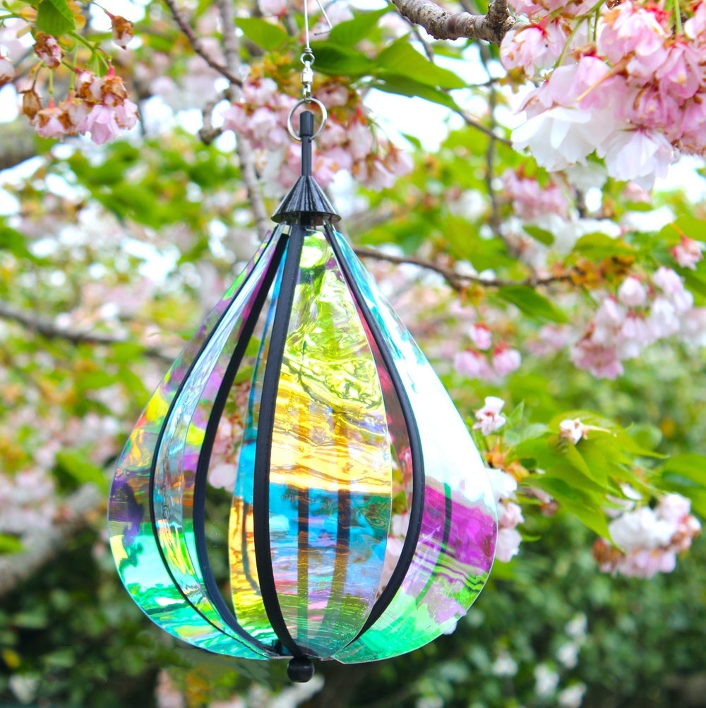 🔥Last Day 50% OFF🔥Rainbow Spinning Garden Wind Art
