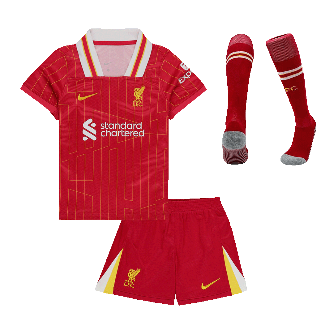 Liverpool Cheap Kids Kit Home 2024/25 (Shirt+Shorts+Socks)