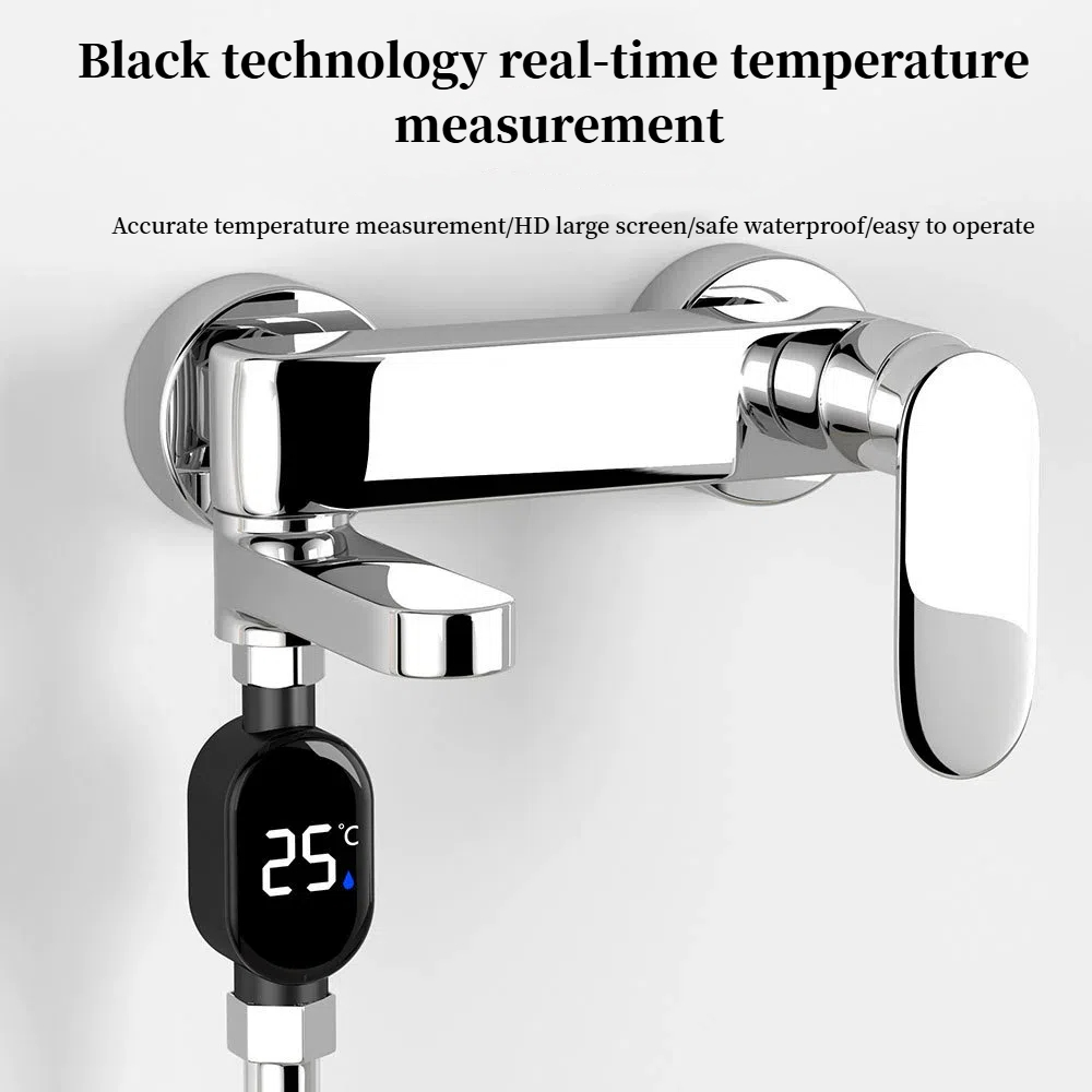 🌡️💧LED water temperature real-time monitor