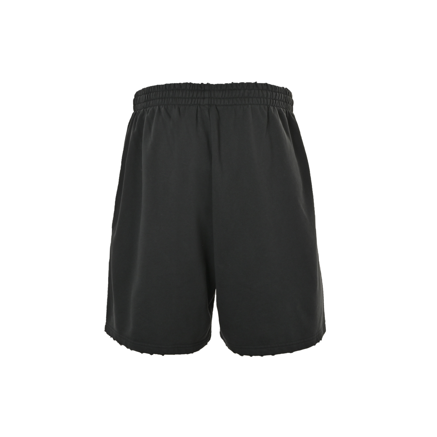 Balenciaga rhinestone logo shorts