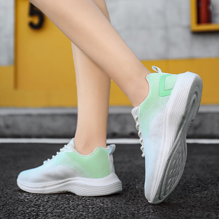 Women's Flying Woven Fashion Casual Sneakers